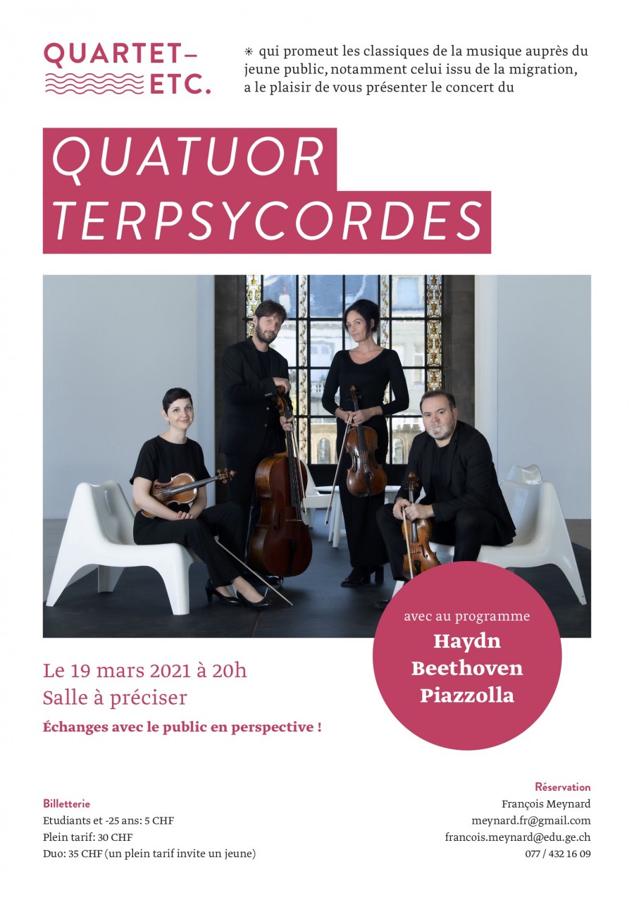 flyer concert Quartet-etc Terpsycordes