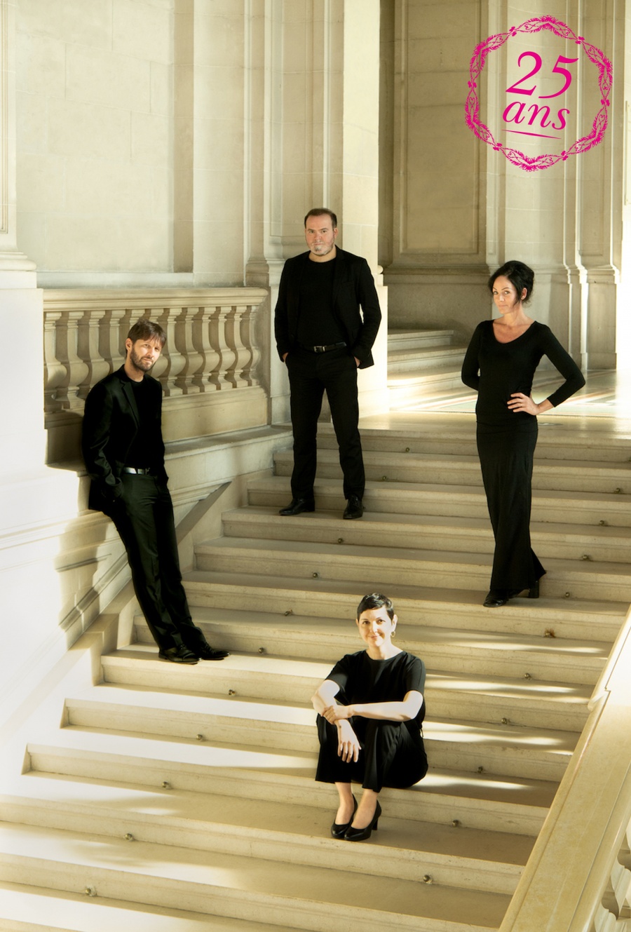 quatuor escalier 25ans