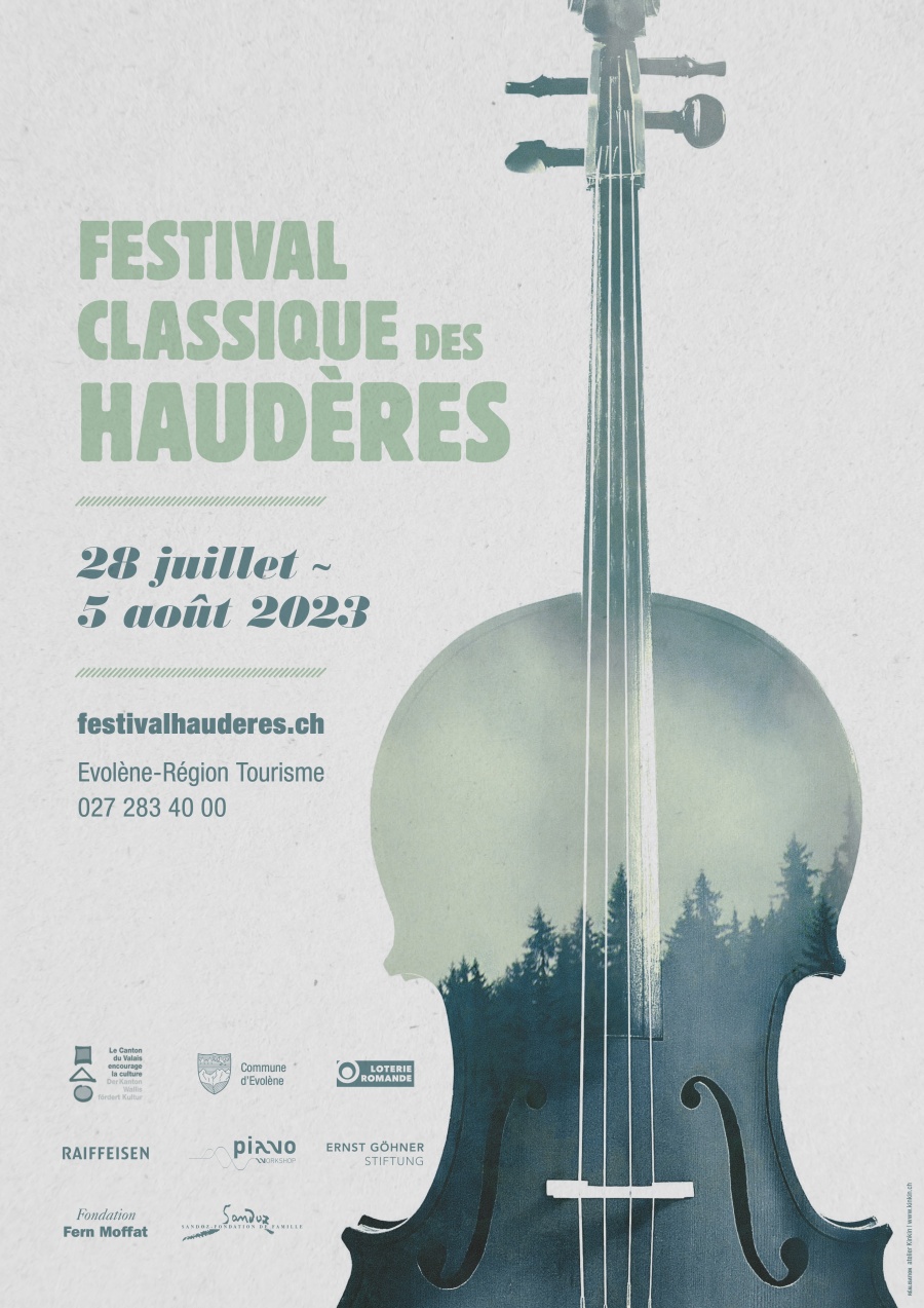 Affiche Festival Classique des Haudères 2023