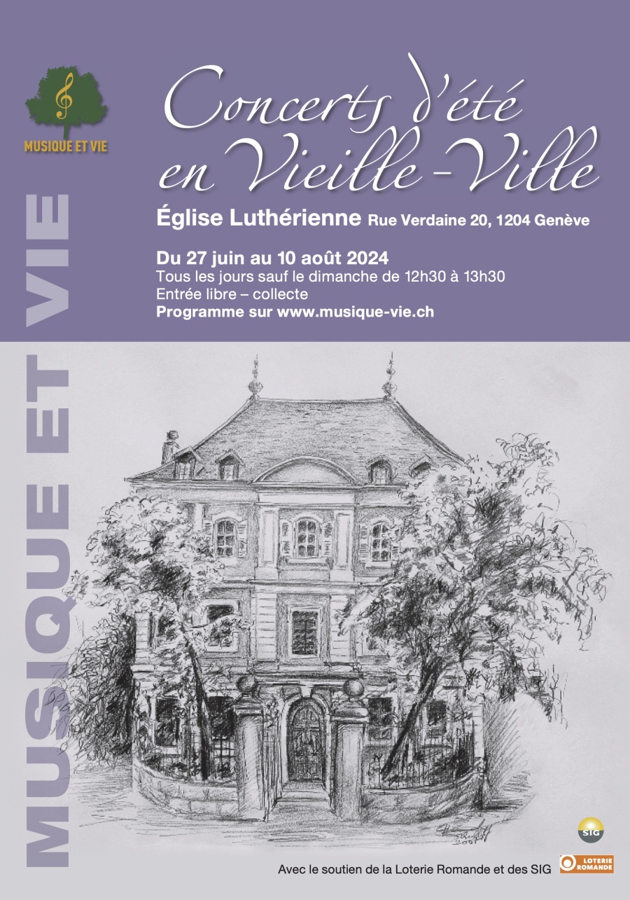 Affiche concerts Musique & Vie 2024