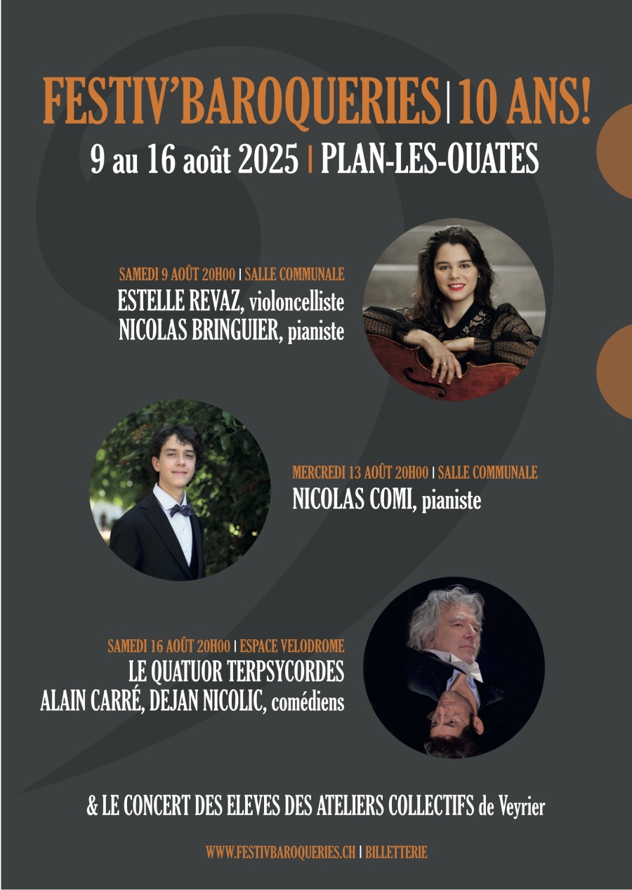 Affiche Festiv'Baroqueries 2025