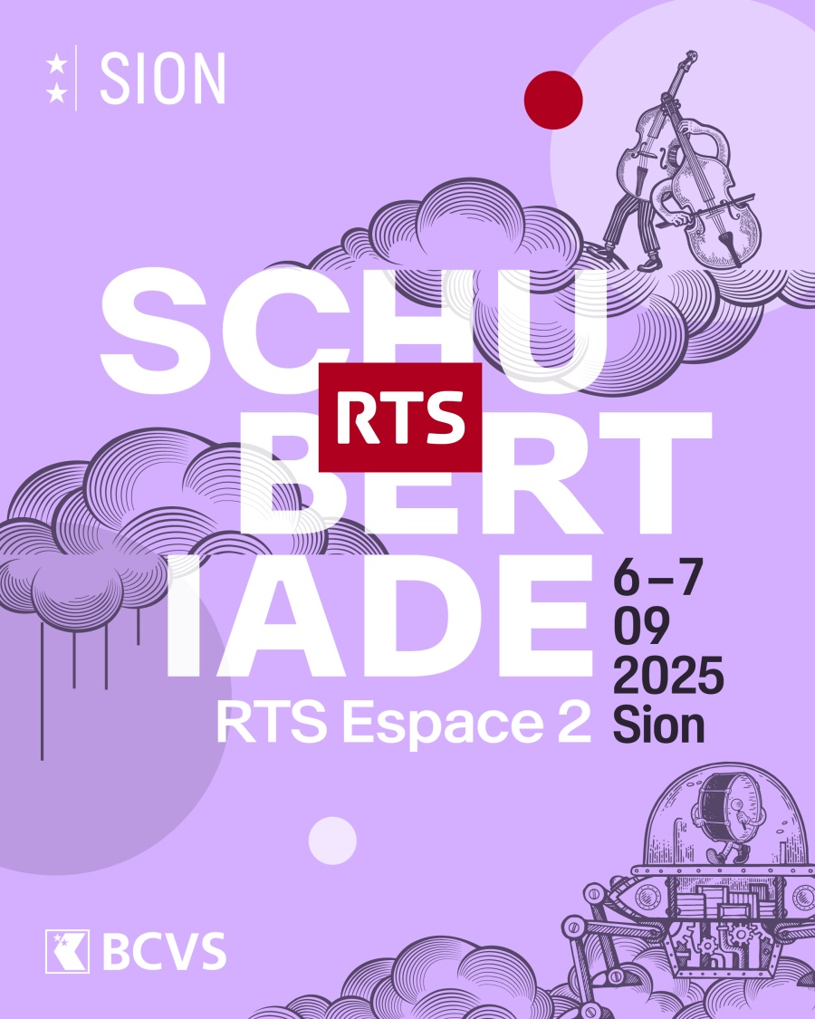 Affiche Schubertiade RTS Espace 2 2025