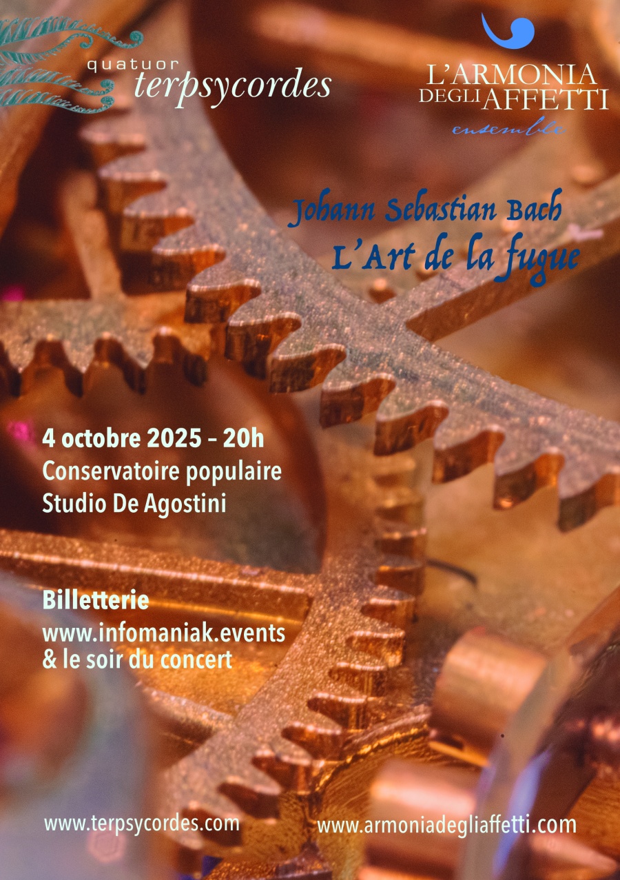 Affiche concert Art de la fugue