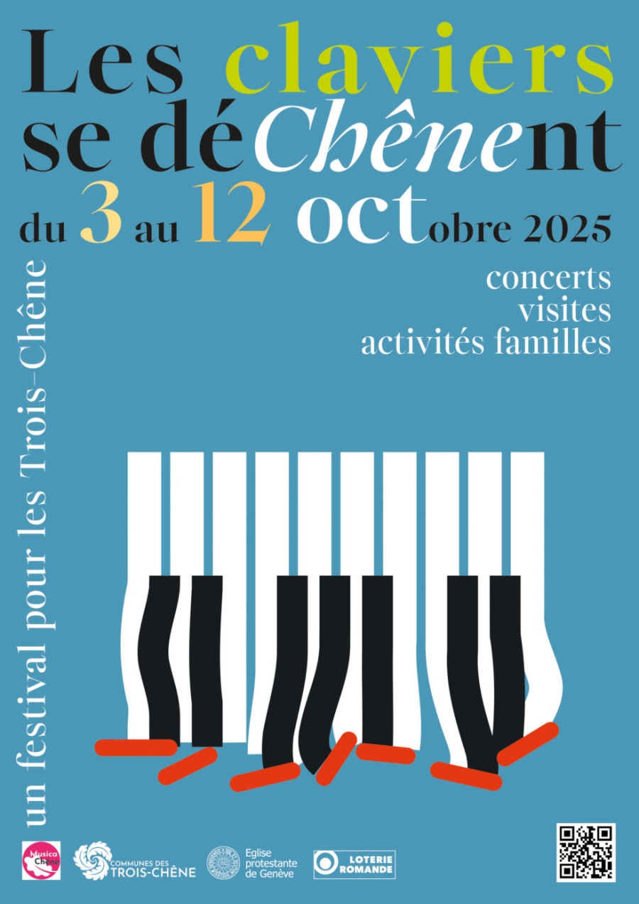 Affiche Festival Les claviers se dé-Chêne-nt