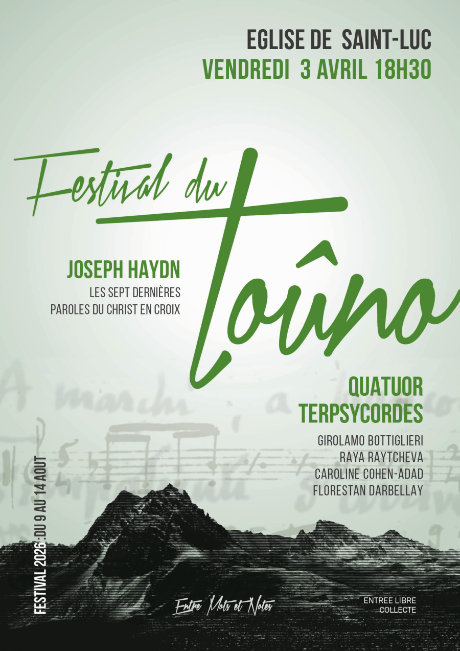 Affiche Festival du Toûno Pâques 2026