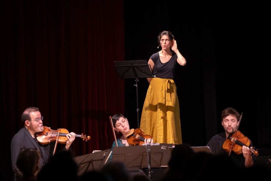 Quatuor Terpsycordes & Louise Calame