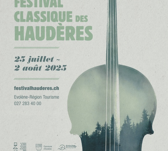 Affiche Festival des Haudères 2025