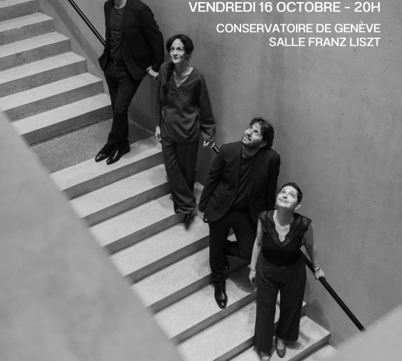 Affiche concert anniversaire Quatuor Terpsycordes